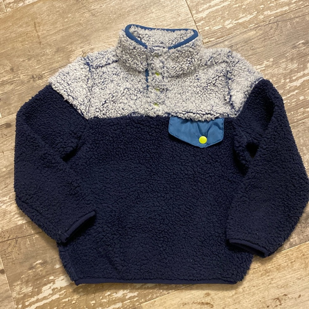 Andy and Evan Fuzzy Fleece Sherpa Pullover Sweatshirt